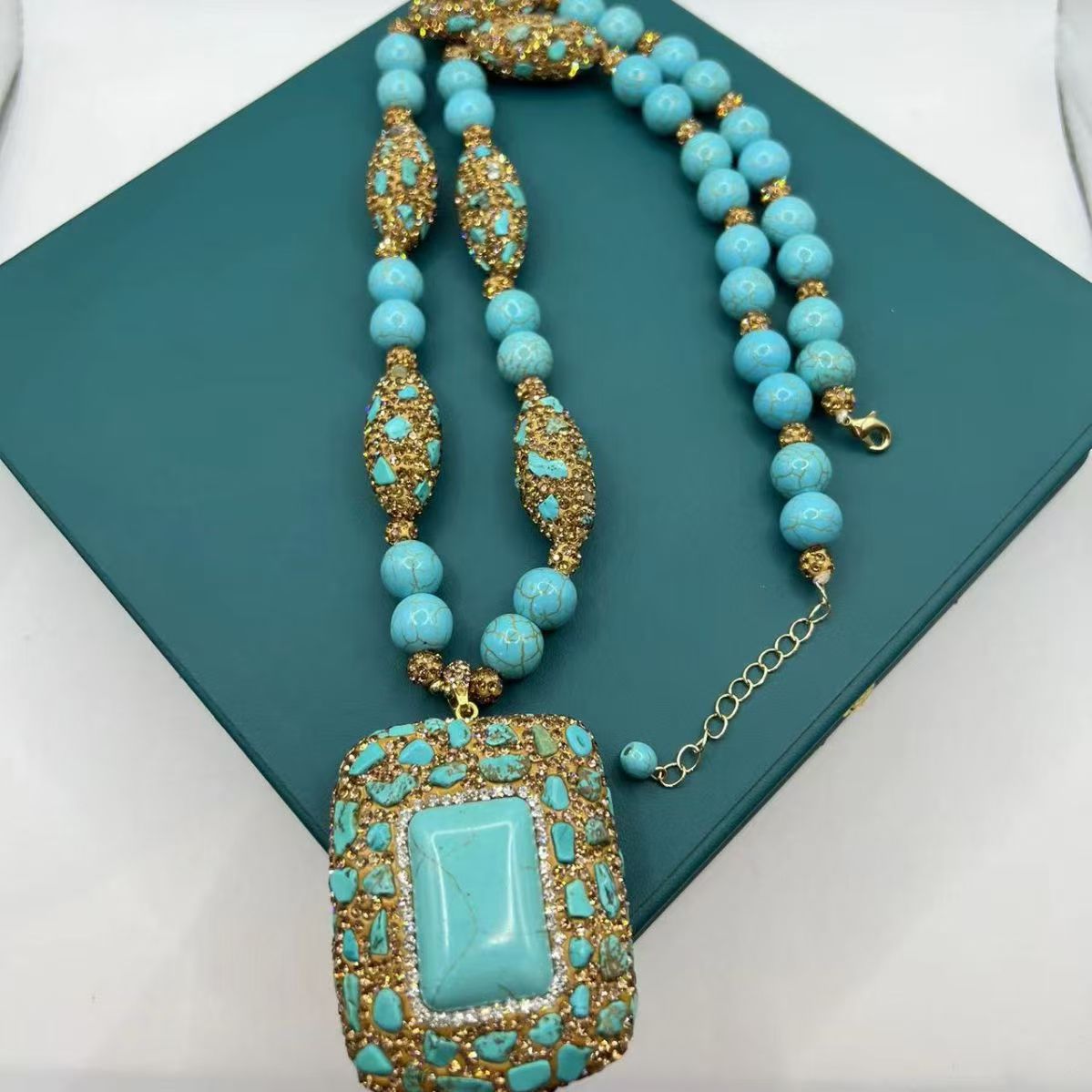 Handcrafted Personalized Turquoise Statement Jewelry Collection – Custom Design & Private Label OEM