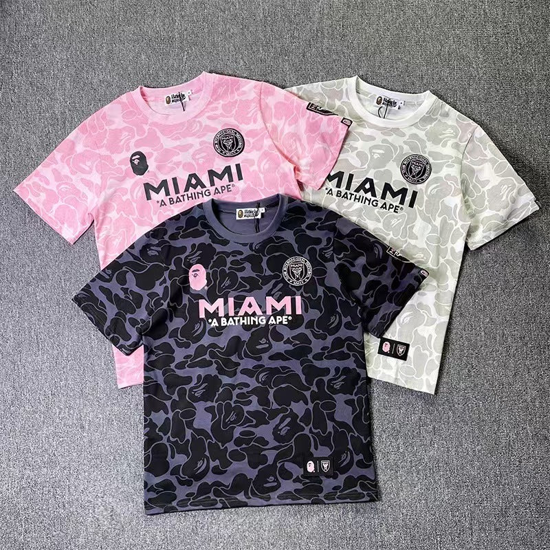 Custom All-Over Camouflage Graphic T-Shirt – Private Label Streetwear OEM