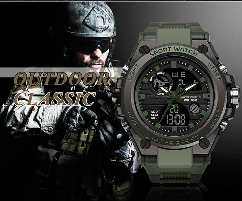 Outdoor Sports watch_Mens_Style_Analog_Quartz_Digital_Watches_Waterproof_Sports_Wrist_Watches