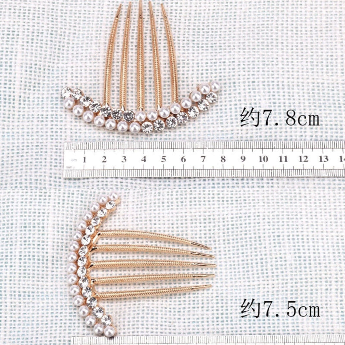 Pearl-studded hairpins for women, new and high-end design, perfect for intricate hairstyles. A must-have accessory for adding a touch of sophistication to your hairstyle