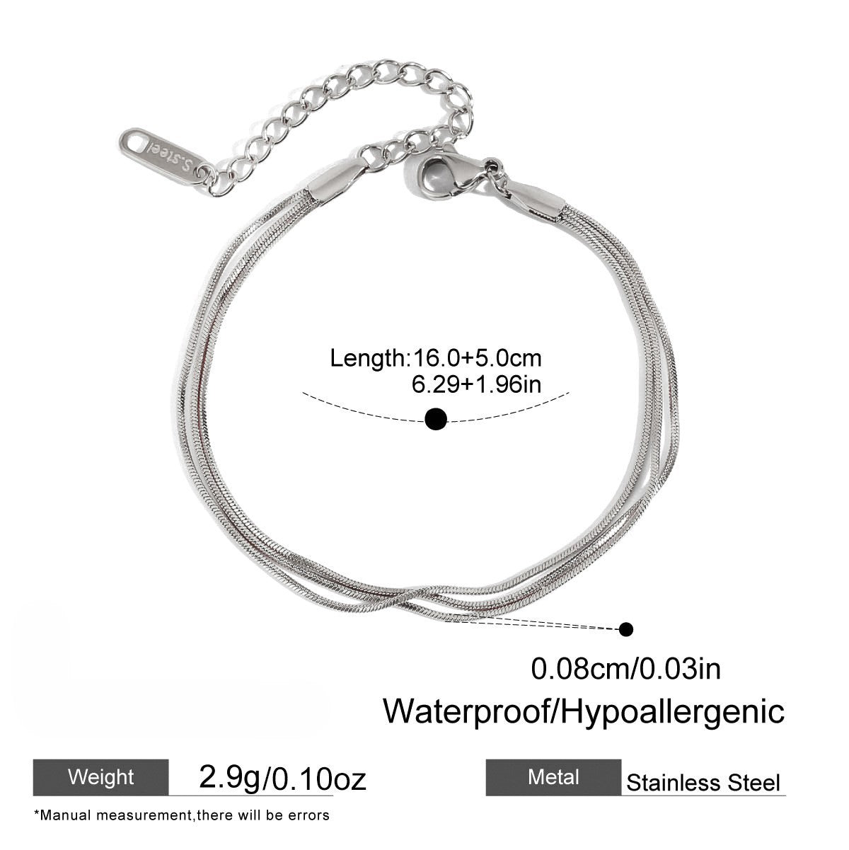 Cross-border European and American wrapped snake bone multi-layer card detachable collar. Heavy metal, high-end feel, exaggeratedly unique necklace