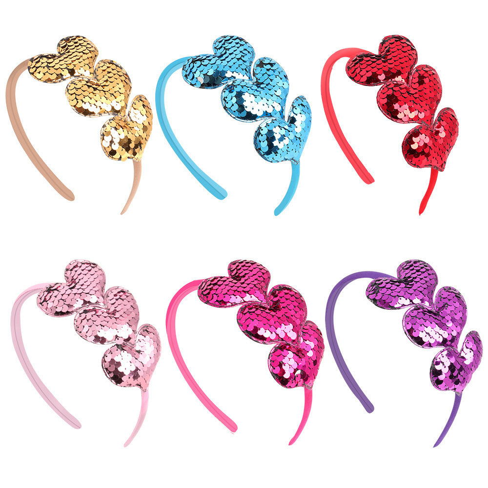 Heart-shaped hair clip for women, Valentine’s Day accessory, creative, feminine, elegant, sparkling, sweet hair decoration, party accessory