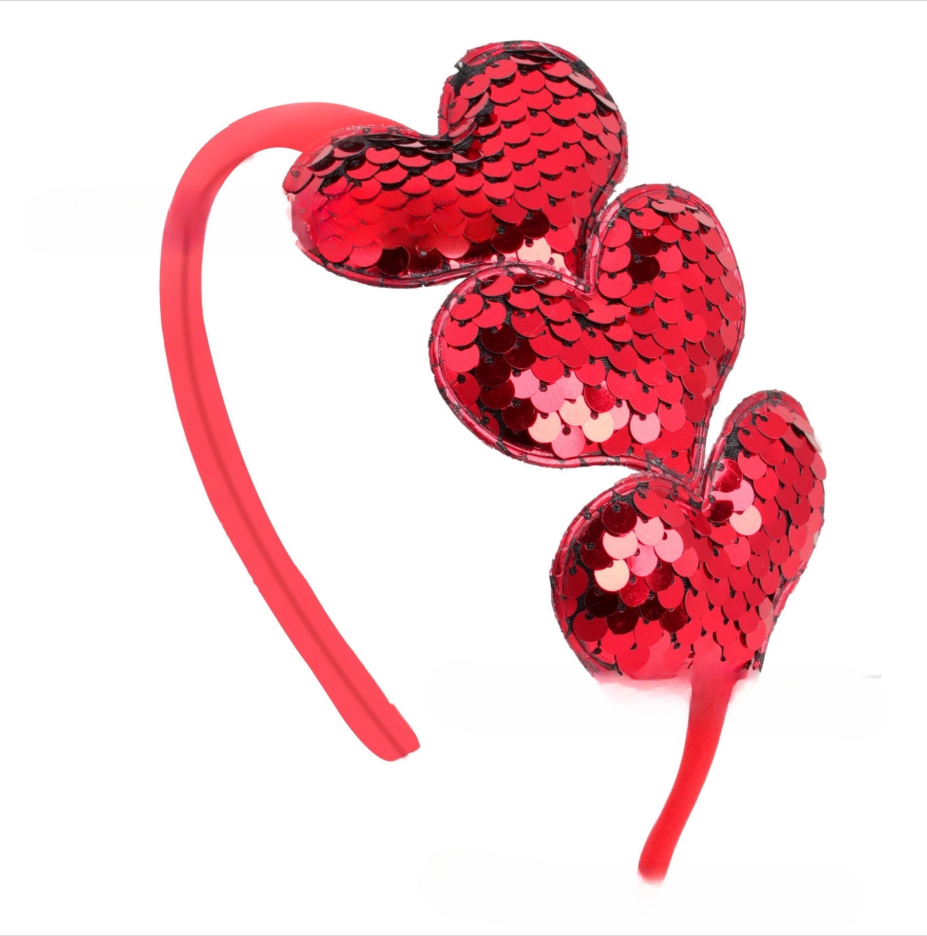 Heart-shaped hair clip for women, Valentine’s Day accessory, creative, feminine, elegant, sparkling, sweet hair decoration, party accessory