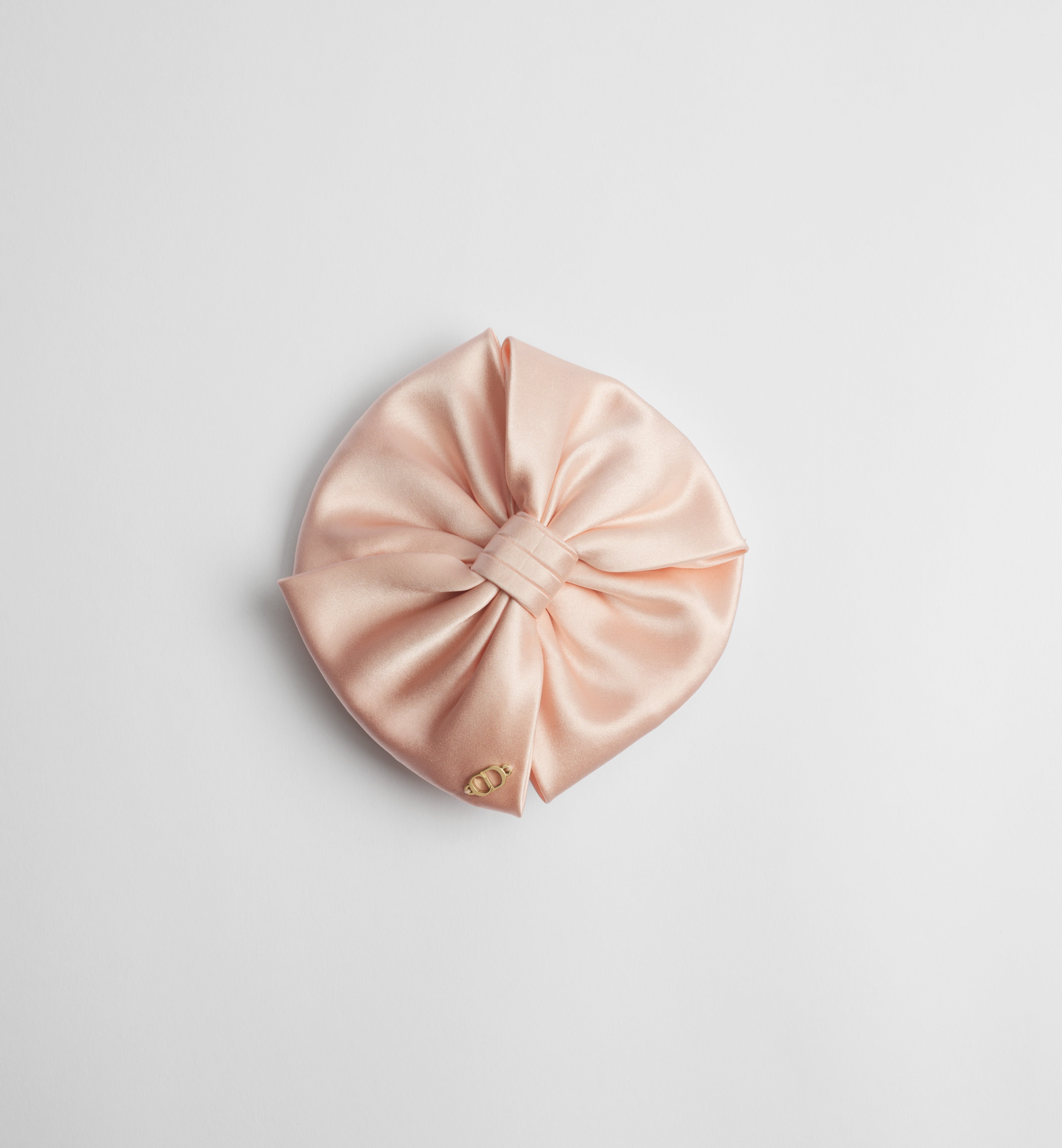 Dior Coquette Barrette Pale Pink Silk Satin / Reference: CPA00279ESAT_C405