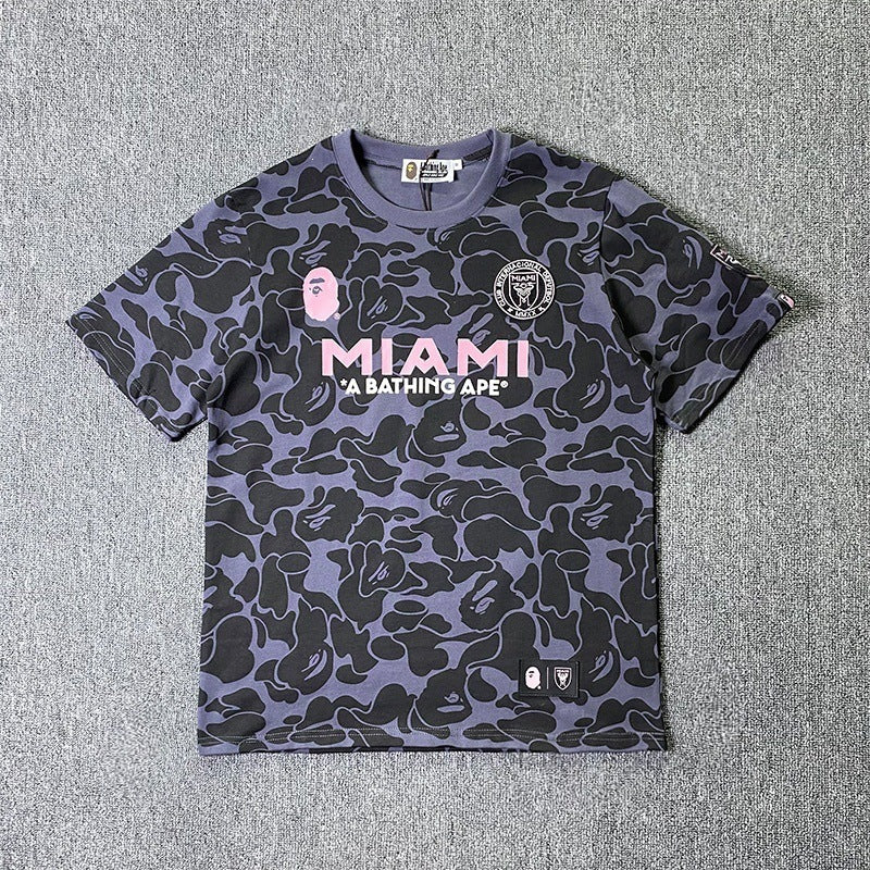 Custom All-Over Camouflage Graphic T-Shirt – Private Label Streetwear OEM