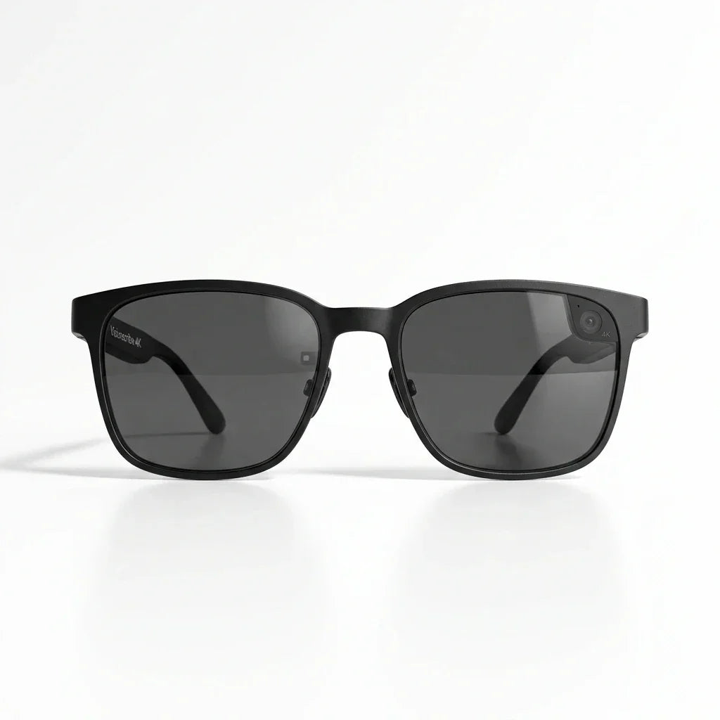 Visionscribe 4K AI Smart Glasses | Bluetooth Glasses Tech-Lifestyle Series