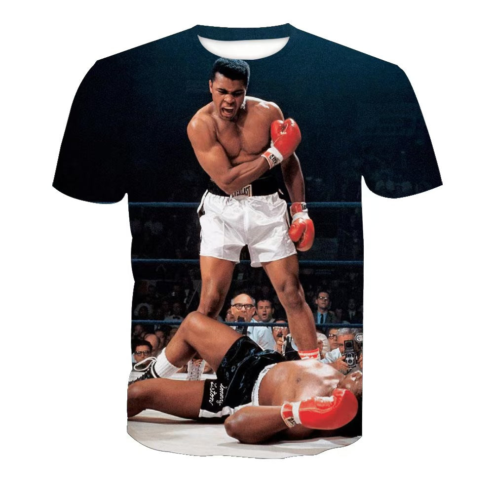 Custom All-Over Print Galaxy Wolf T-Shirt – Private Label Sublimation Apparel OEM