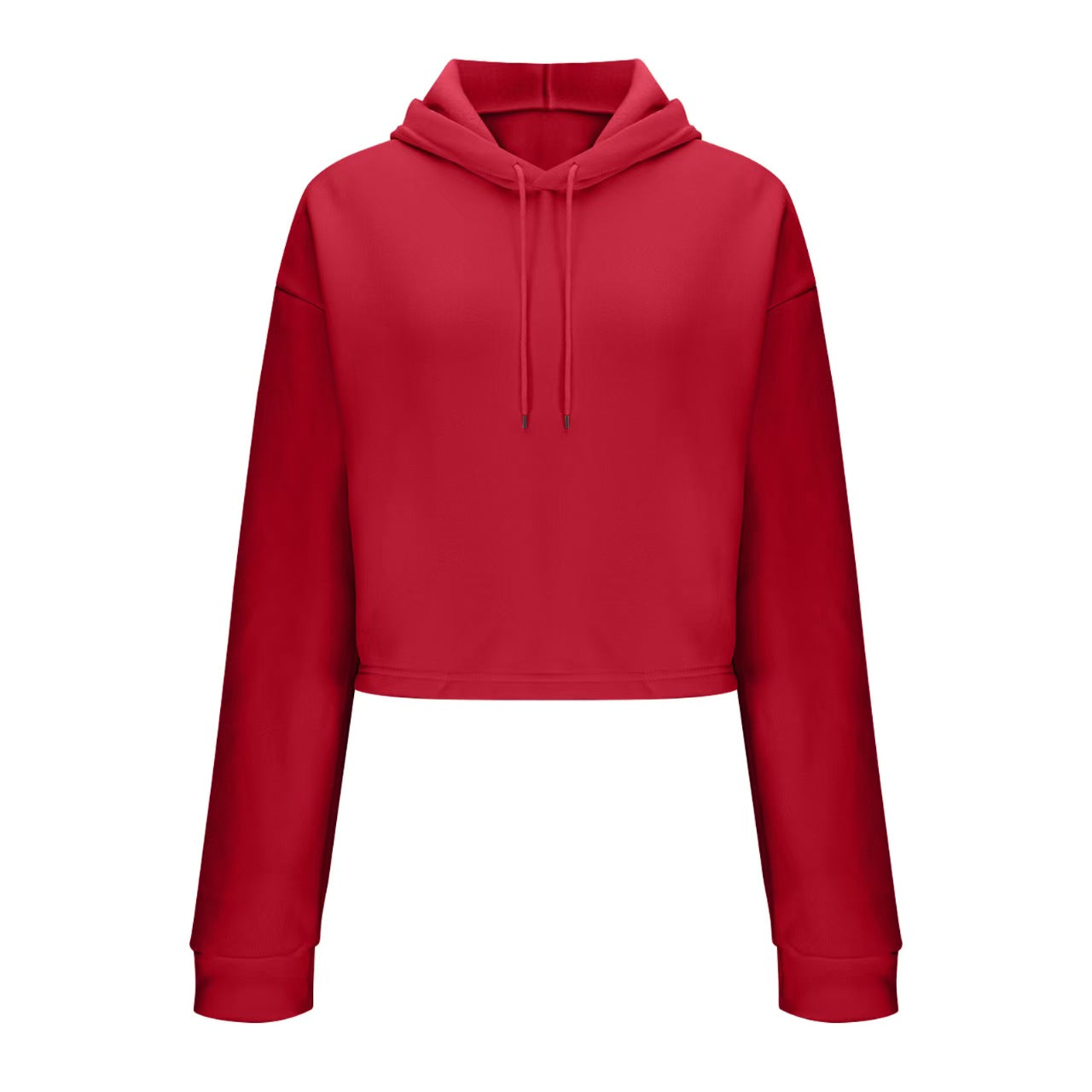 Custom Women’s Oversized Cropped Pullover Hoodie – Private Label Streetwear & Activewear OEM