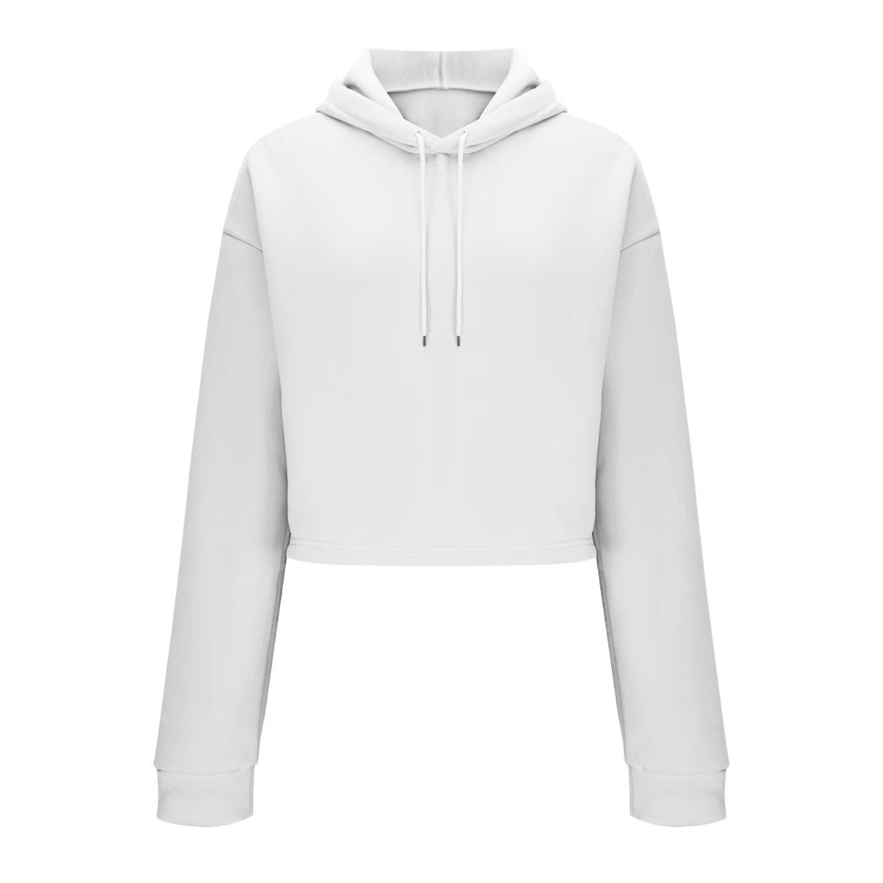 Custom Women’s Oversized Cropped Pullover Hoodie – Private Label Streetwear & Activewear OEM