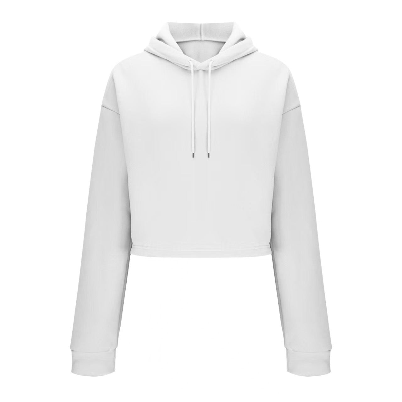 Custom Women’s Oversized Cropped Pullover Hoodie – Private Label Streetwear & Activewear OEM
