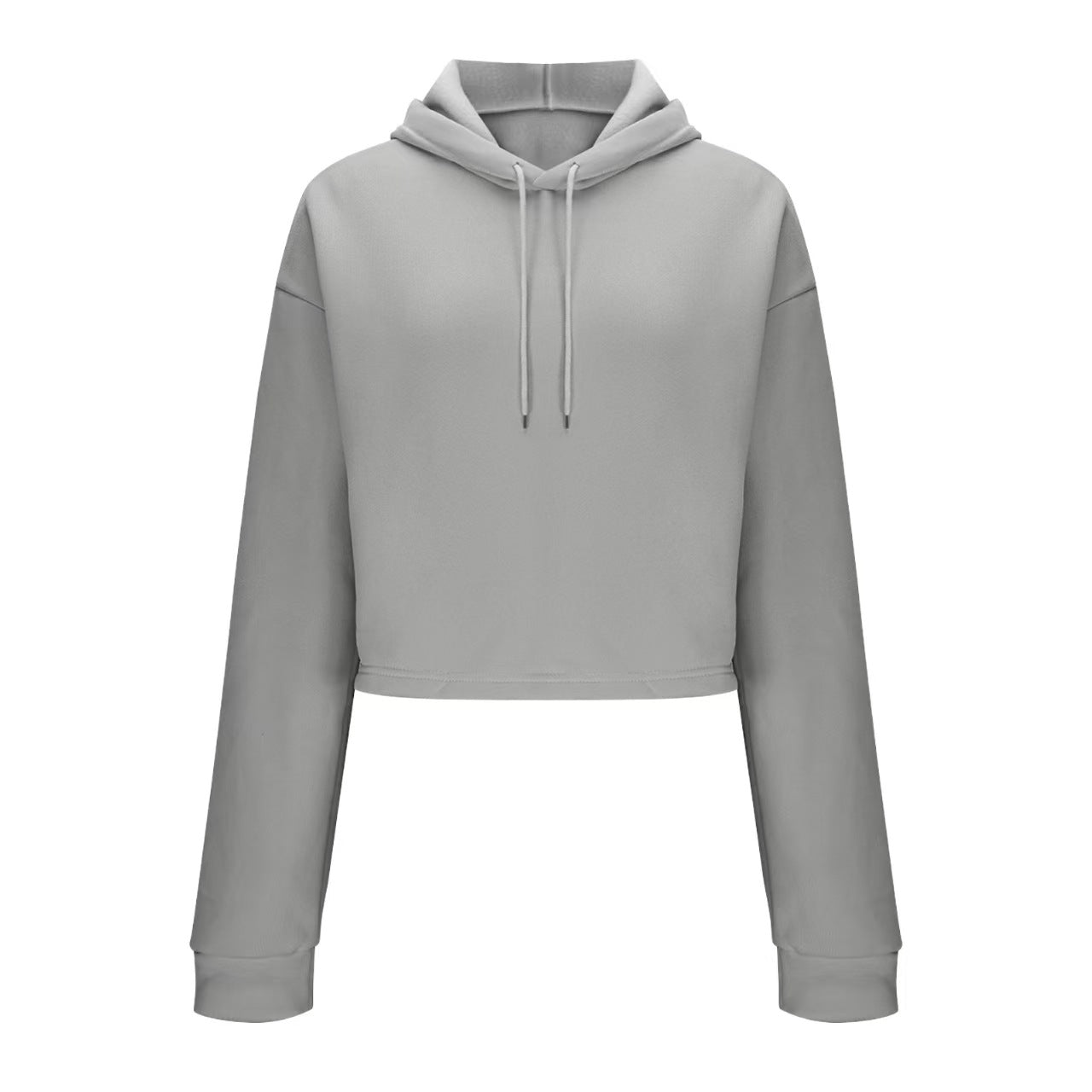 Custom Women’s Oversized Cropped Pullover Hoodie – Private Label Streetwear & Activewear OEM