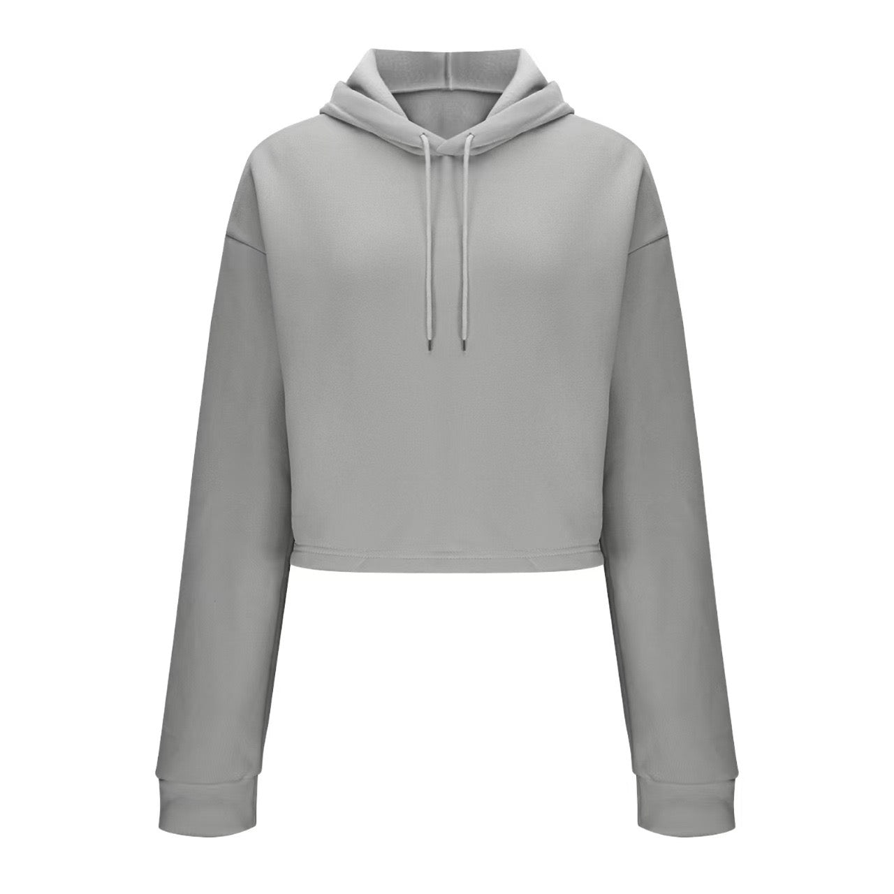 Custom Women’s Oversized Cropped Pullover Hoodie – Private Label Streetwear & Activewear OEM