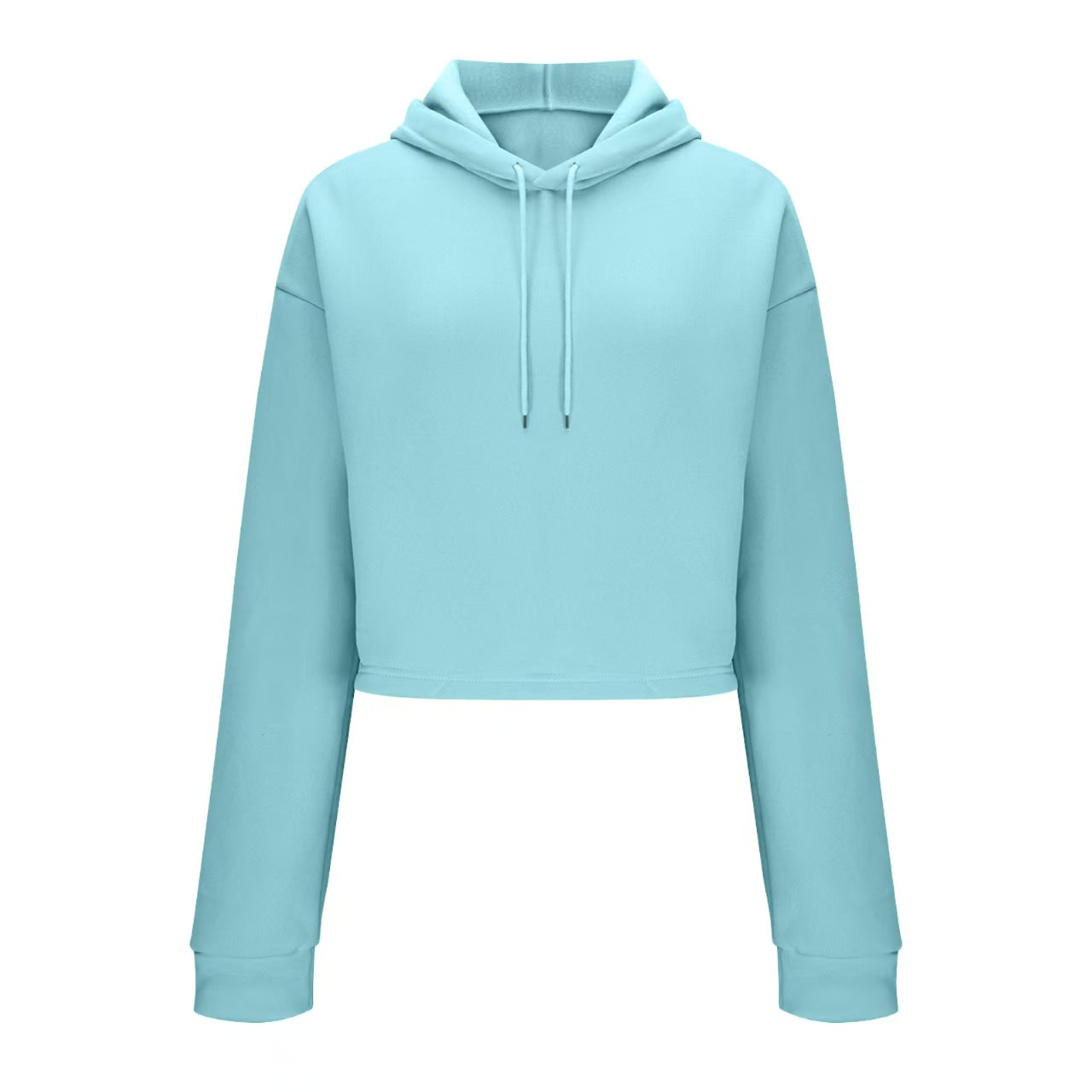 Custom Women’s Oversized Cropped Pullover Hoodie – Private Label Streetwear & Activewear OEM