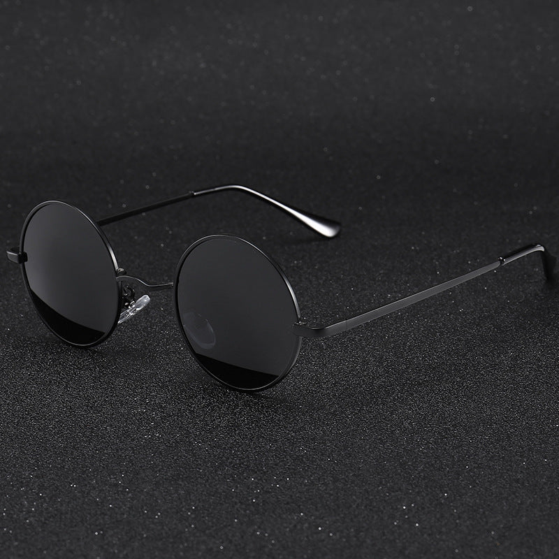 Classic polarized sunglasses, retro prince frames, driving sunglasses, round frames, UV protection glasses