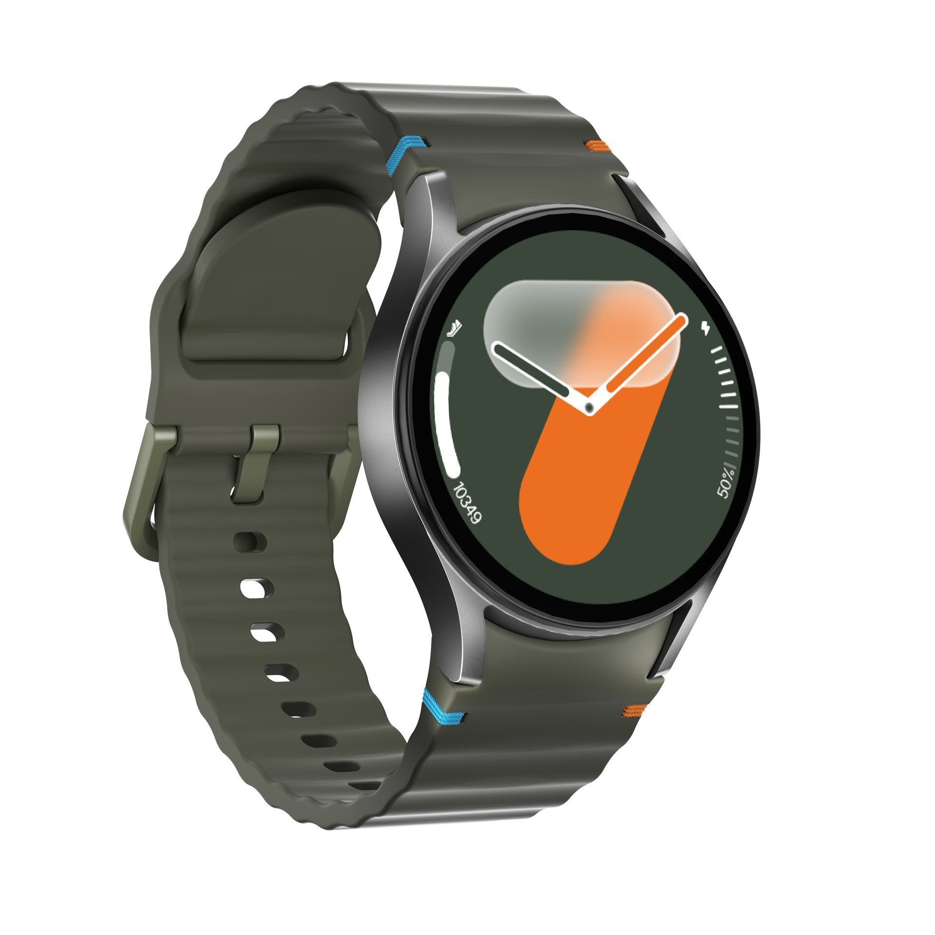 New cross-border HD Watch7 mini smartwatch with a 1.3-inch AMOLED display, Bluetooth connectivity, and heart rate monitoring