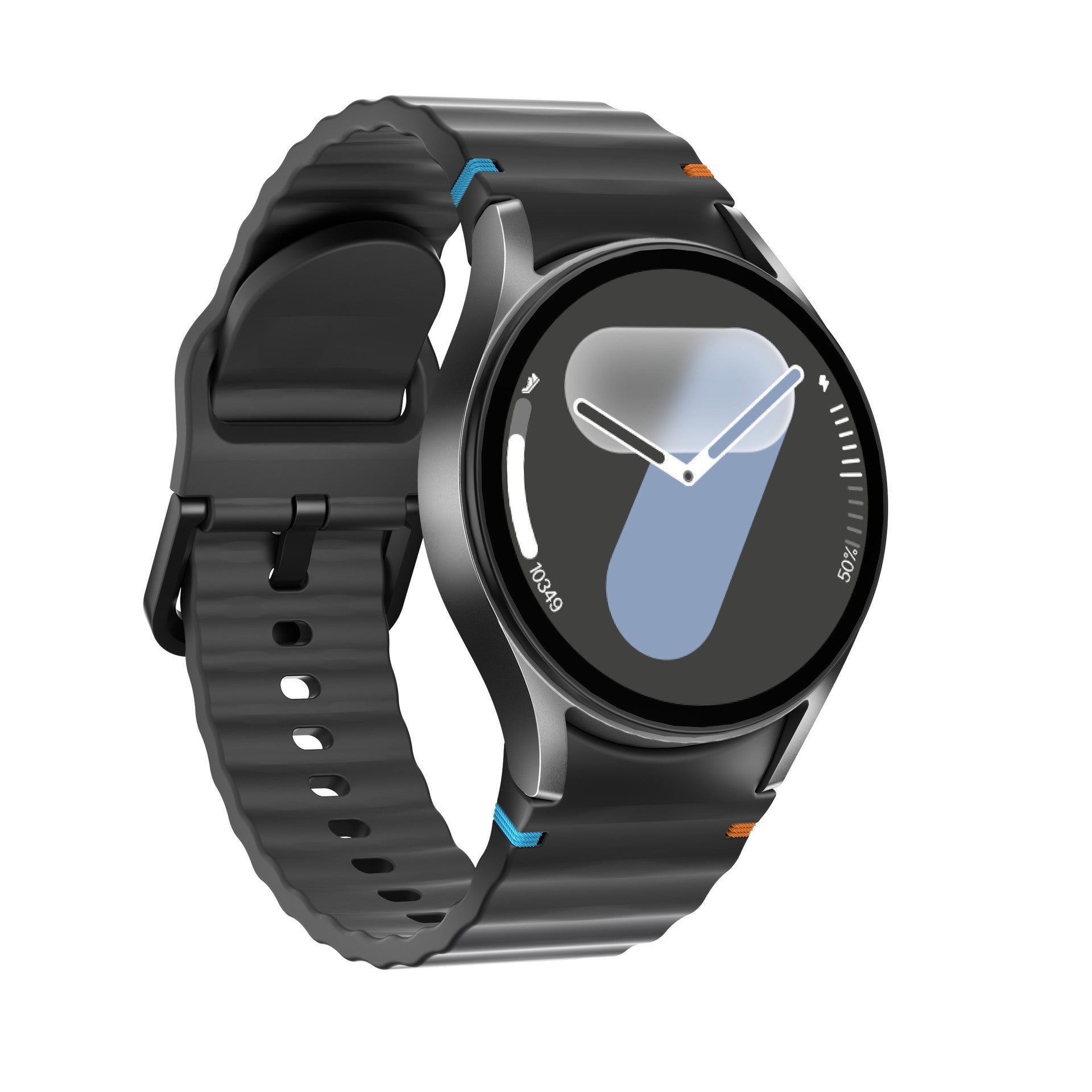 New cross-border HD Watch7 mini smartwatch with a 1.3-inch AMOLED display, Bluetooth connectivity, and heart rate monitoring