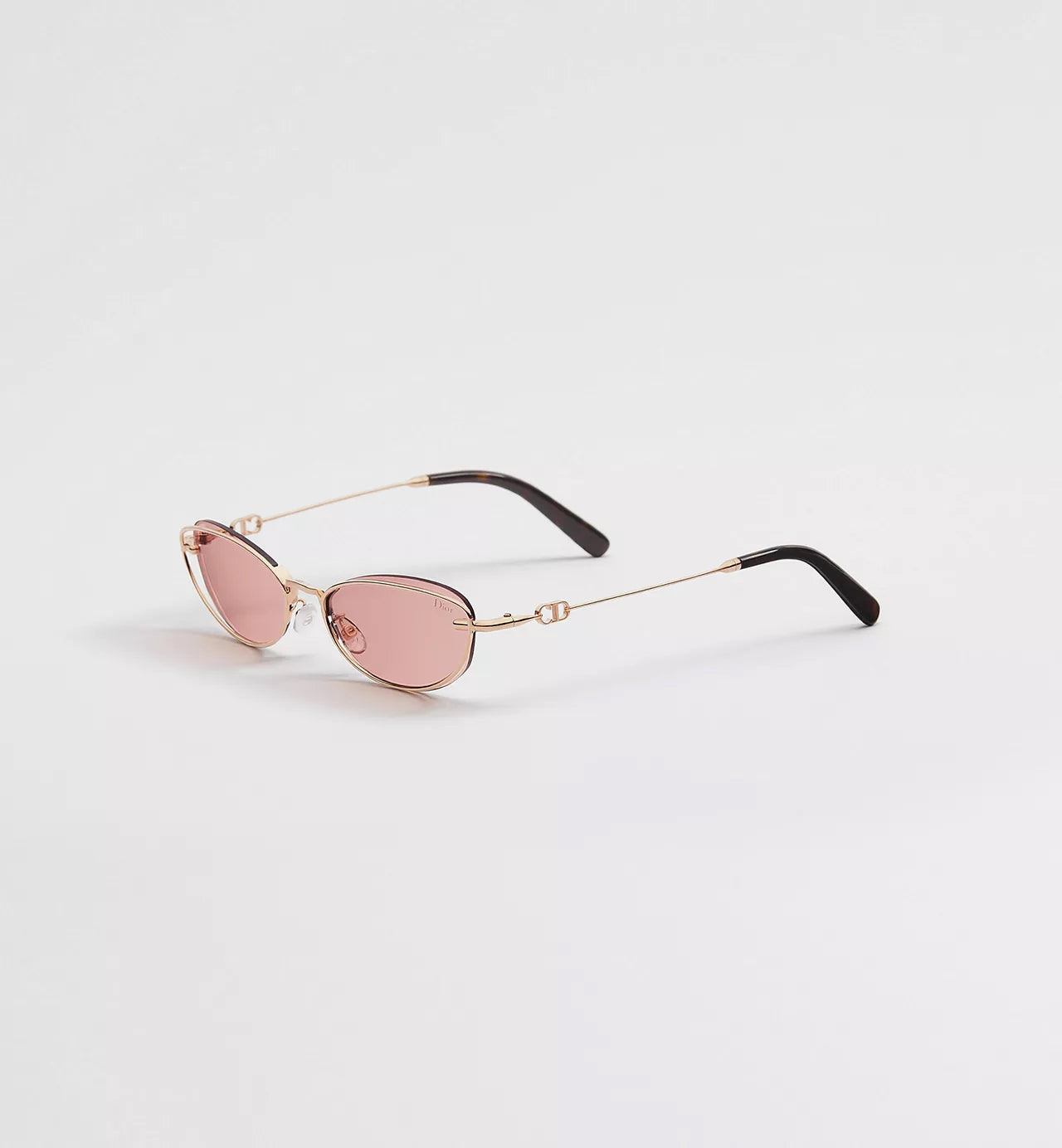 Petit CD B1U Light Pink Oval Sunglasses /Reference: PTCDB1UXR_E0M0