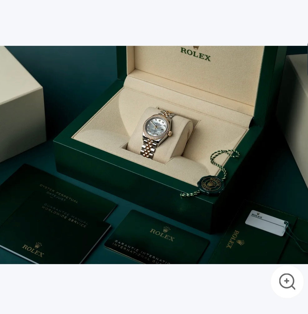 ROLEX LADY-DATEJUST OYSTER 28 MM OYSTERSTEEL YELLOW GOLD AND DIAMONDS 279383RBR