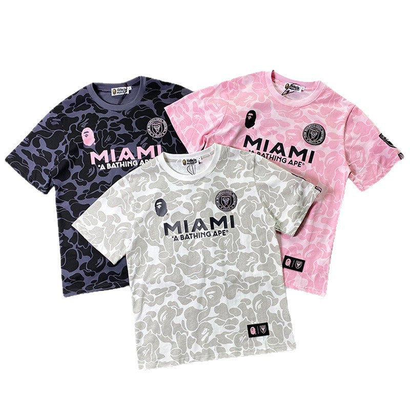 Custom All-Over Camouflage Graphic T-Shirt – Private Label Streetwear OEM