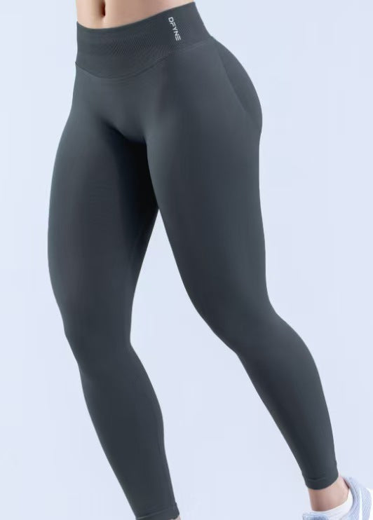 Custom Women’s Scrunch Butt Seamless Leggings High-Waisted Glute Contouring Gym Tights | Private Label Activewear OEM