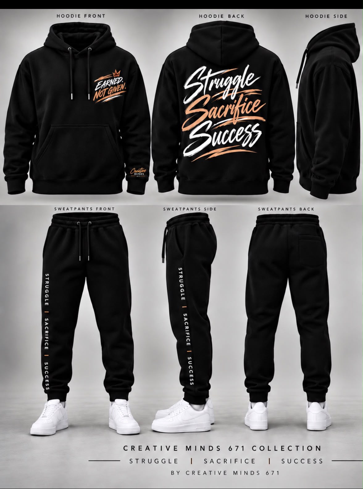 Hoodies set