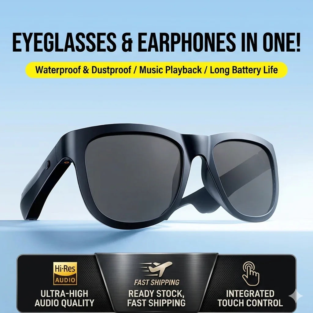 Audio Smart Shades | TWS Bluetooth Eyewear UV protective sunglasses